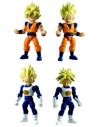 DRAGON BALL Z - Mini Action Figures KAI 66 (Box 10 Pces)