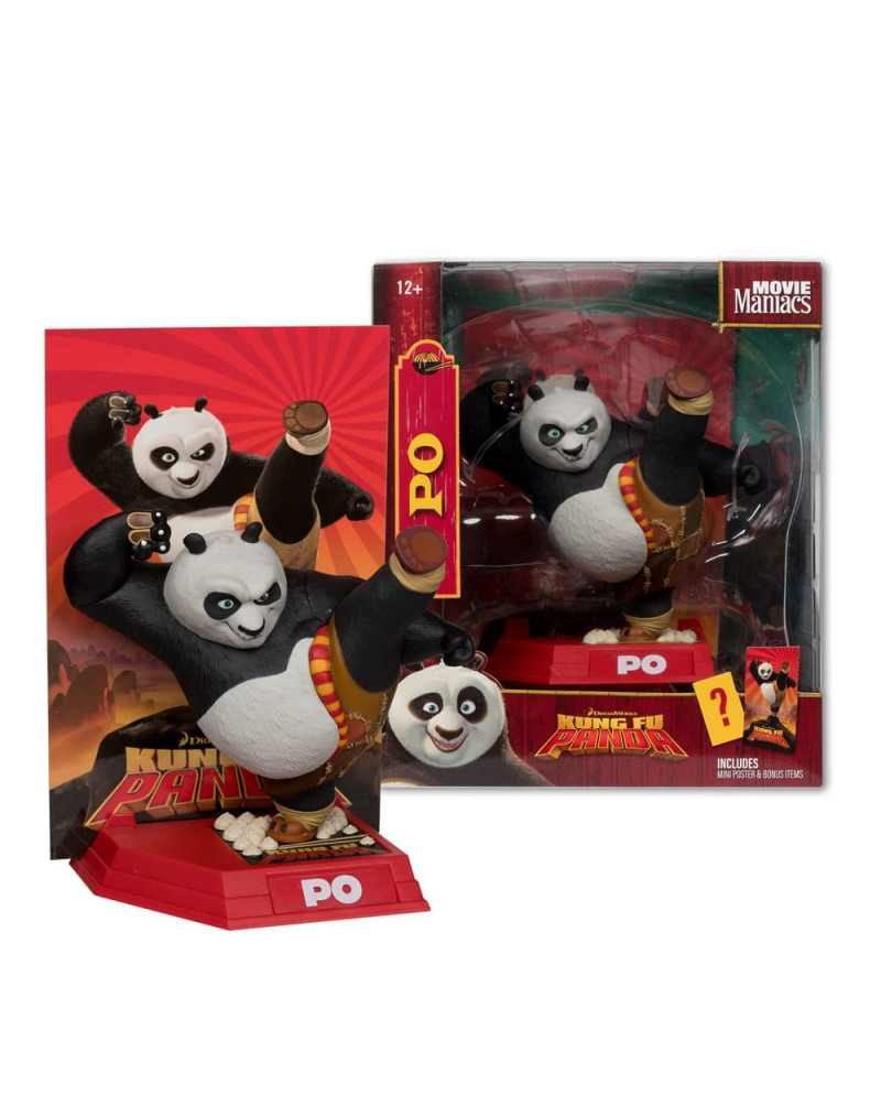 KUNG FU PANDA - Po - Statue Movie Maniacs 17cm