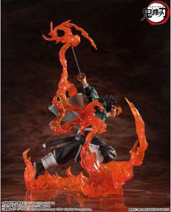 DEMON SLAYER - Tanjiro "Rengoku Sword" - Statue FiguartsZERO 19cm