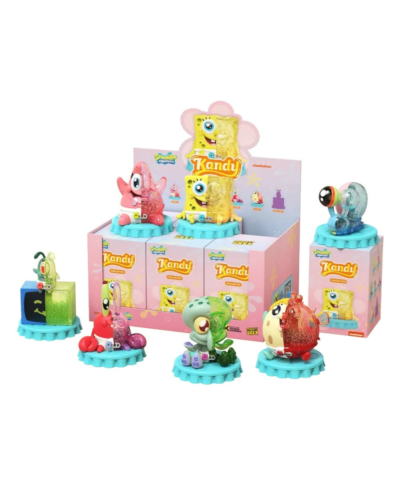 SPONGEBOB SQUAREPANTS - Kandy X Spongebob Soda Edtion - Display 6 Fig.