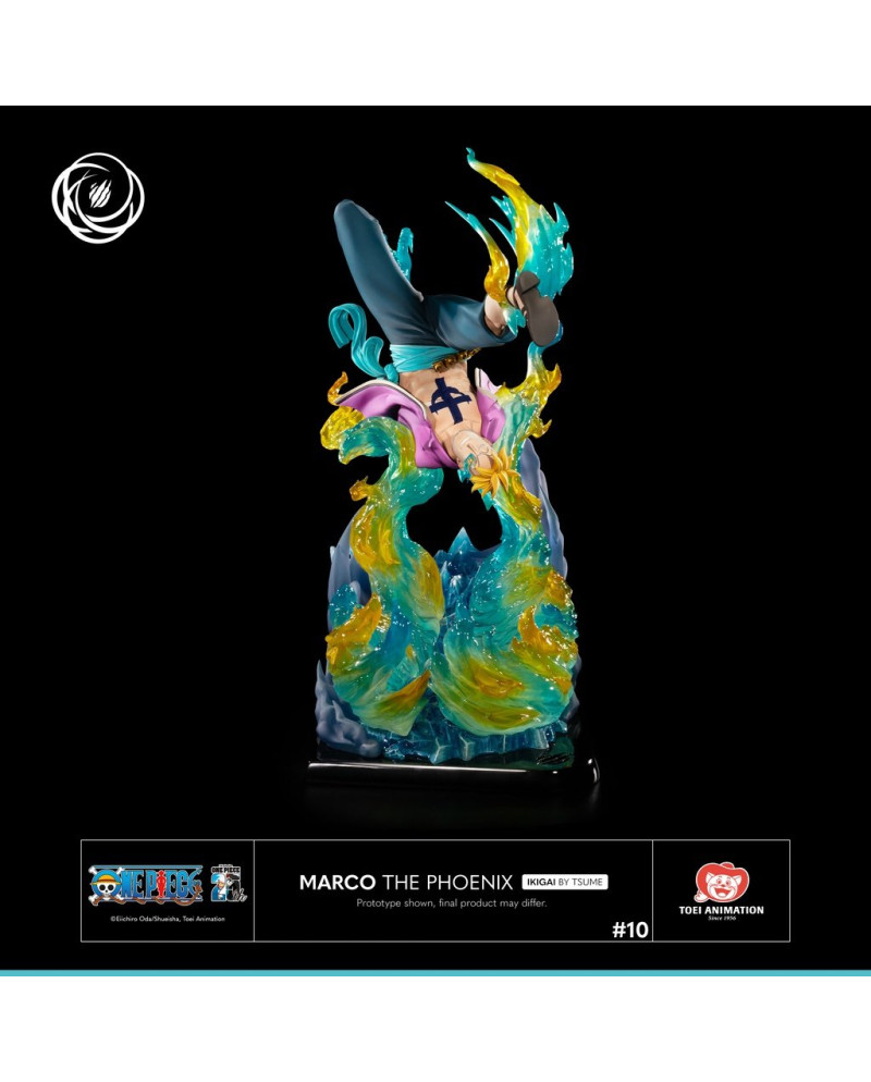 ONE PIECE - Marco The Phoenix - Statue Résine 1/6 By Tsume - 37cm