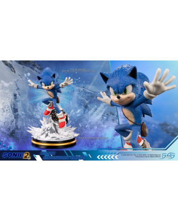 SONIC THE HEDGEHOG 2 - Sonic Mountain Chase - Statue 34cm
