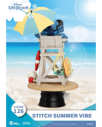 LILO & STITCH - Stitch Summer Vibe - Diorama D-Stage 16.4cm