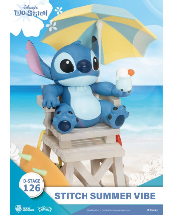 LILO & STITCH - Stitch Summer Vibe - Diorama D-Stage 16.4cm