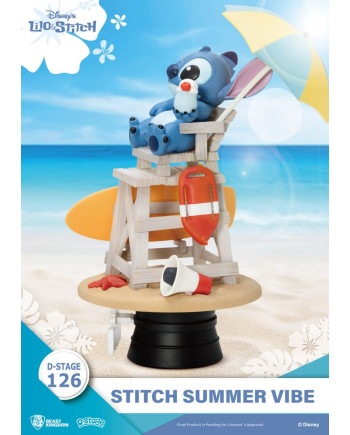 LILO & STITCH - Stitch Summer Vibe - Diorama D-Stage 16.4cm