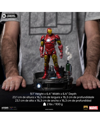 MARVEL - Iron Man Unleashed - Statue Art Scale 1/10 23.1cm