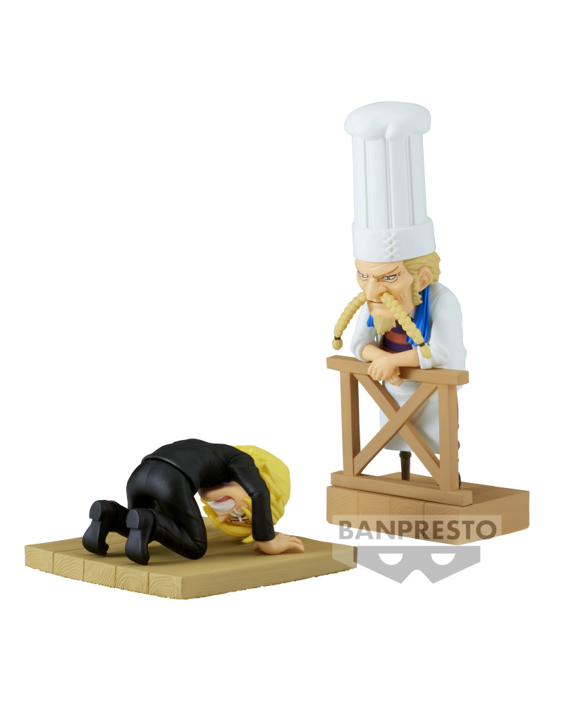 ONE PIECE - Sanji & Zeff - Figure WCF Log Stories 8cm
