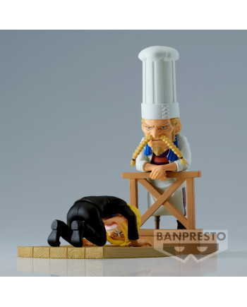 ONE PIECE - Sanji & Zeff - Figure WCF Log Stories 8cm