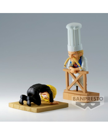 ONE PIECE - Sanji & Zeff - Figure WCF Log Stories 8cm