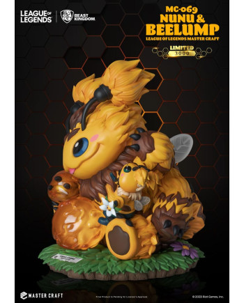 LEAGUE OF LEGENDS - Nunu & Beelump - Statue Master Craft 35cm