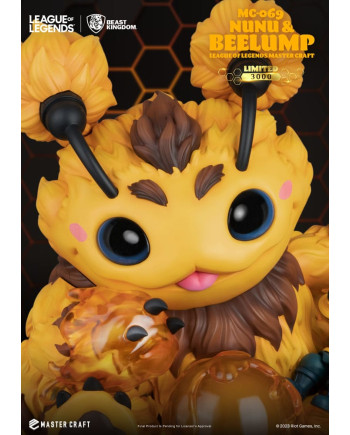 LEAGUE OF LEGENDS - Nunu & Beelump - Statue Master Craft 35cm