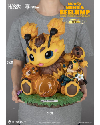 LEAGUE OF LEGENDS - Nunu & Beelump - Statue Master Craft 35cm