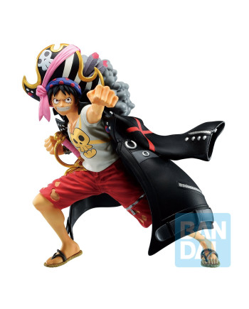 ONE PIECE FILM RED - Monkey D. Luffy - Figure Ichibansho 13cm