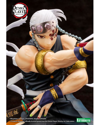 DEMON SLAYER - Tengen Uzui Bonus Vers.- Statue 1/8 ARTFXJ 23cm