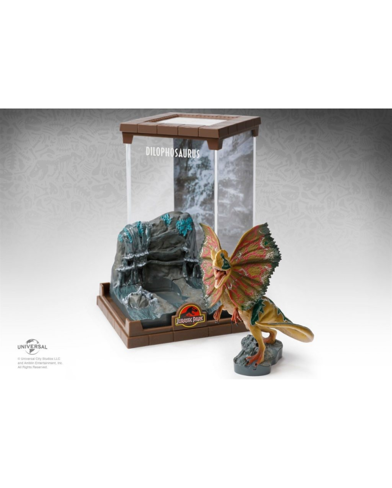 JURASSIC PARK - Dilophosaurus - Figure Creature 10 x 10 x 17cm