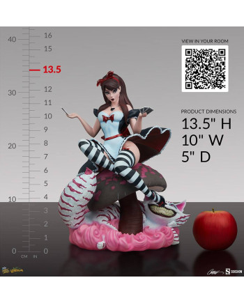 FAIRYTALE FANTASIES - Alice of Game Hearts - Statue '34x27x20cm'
