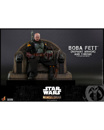 STAR WARS - Boba Fett & Throne - Action Figure Movie Masterpiece 30cm