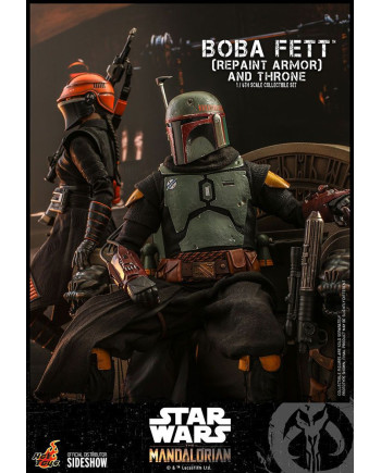 STAR WARS - Boba Fett & Throne - Action Figure Movie Masterpiece 30cm