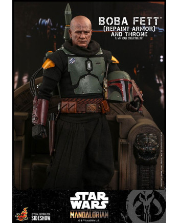 STAR WARS - Boba Fett & Throne - Action Figure Movie Masterpiece 30cm