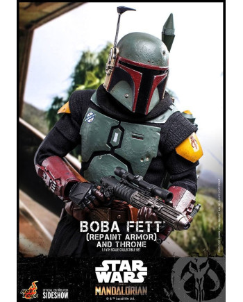 STAR WARS - Boba Fett & Throne - Action Figure Movie Masterpiece 30cm