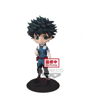 Figurine Izuku Midoriya Q Posket Ver.A Banpresto issue de My Hero Academia