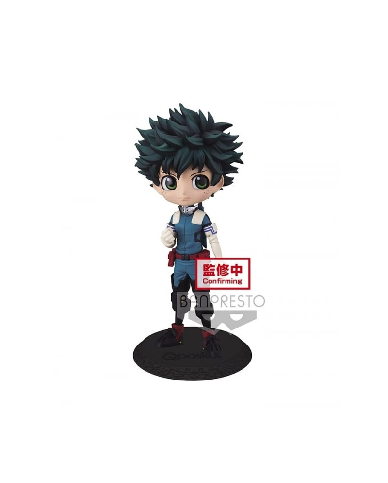 Figurine Izuku Midoriya Q Posket Ver.A Banpresto issue de My Hero Academia