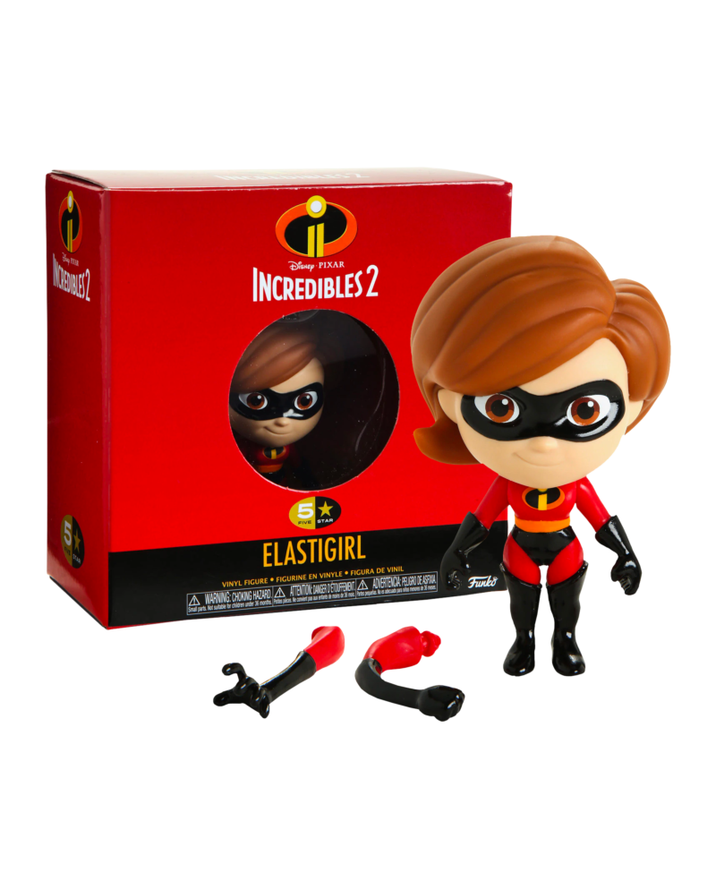 DISNEY - 5 Star Vinyl Figure 8 cm - Incredible 2 - Elastigirl