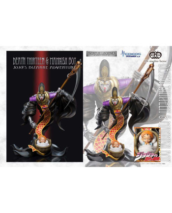 JOJO PART 3 - Death & Man Boy - Statue Legend 22cm