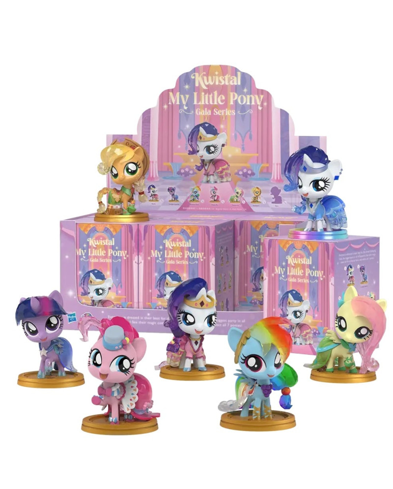 KWISTAL : MY LITTLE PONY - Gala Series - Display 6 Fig.