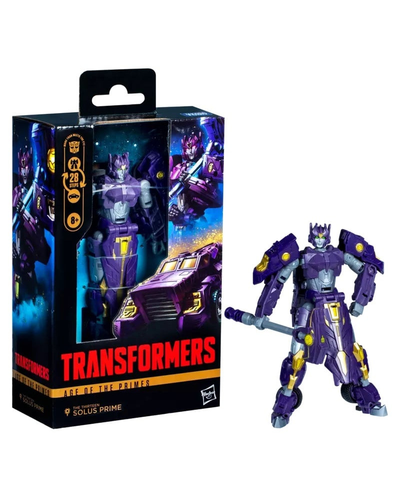 TRANSFORMERS - Solus Prime - Figure Age of the Primes Deluxe 14cm