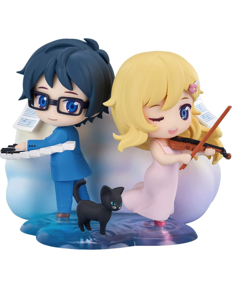 YOUR LIE IN APRIL - Kaori & Kosei - Mini Figures Qset 9cm