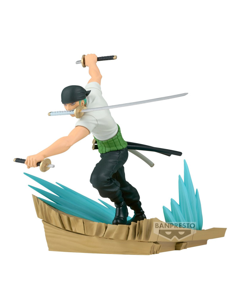 ONE PIECE - Roronoa Zoro - Figure Senkozekkei 1/2 11cm