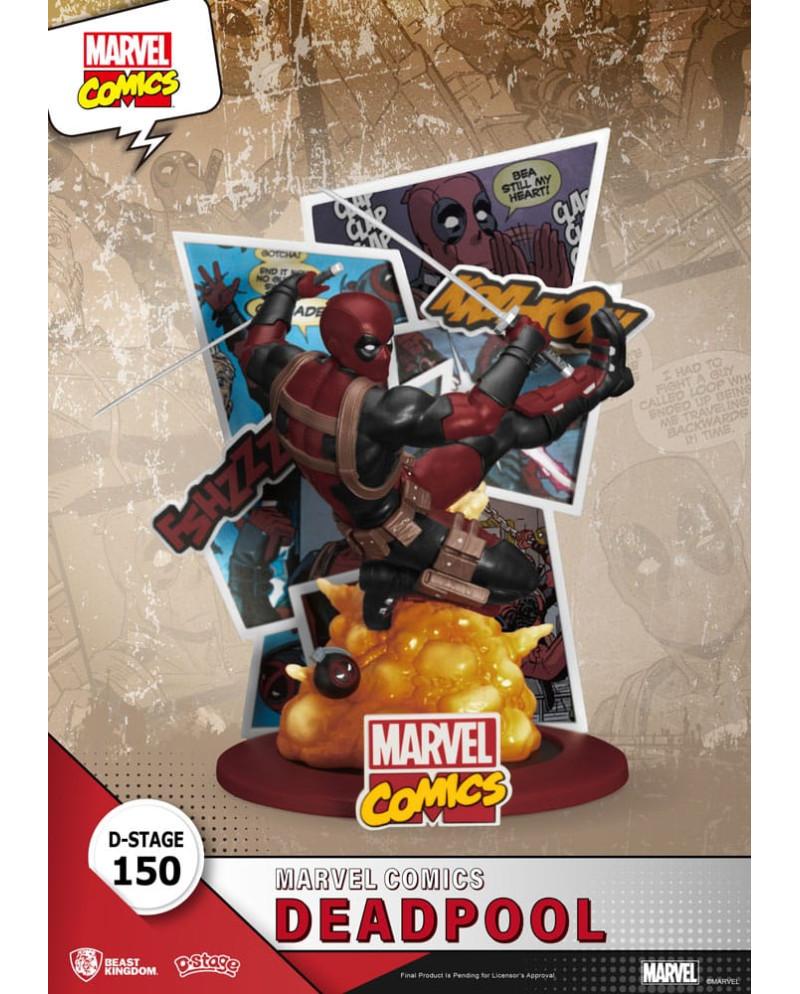 MARVEL - Deadpool - Diorama D-Stage 16cm