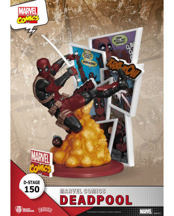 MARVEL - Deadpool - Diorama D-Stage 16cm