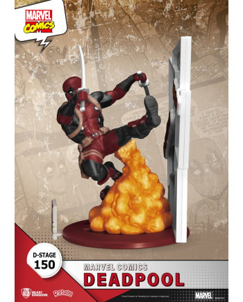 MARVEL - Deadpool - Diorama D-Stage 16cm