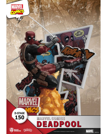 MARVEL - Deadpool - Diorama D-Stage 16cm