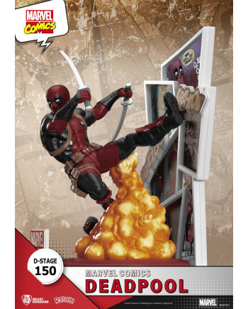 MARVEL - Deadpool - Diorama D-Stage 16cm