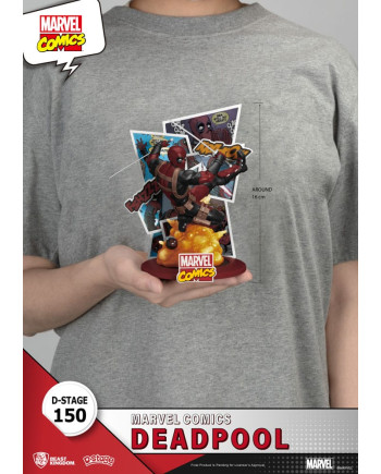MARVEL - Deadpool - Diorama D-Stage 16cm