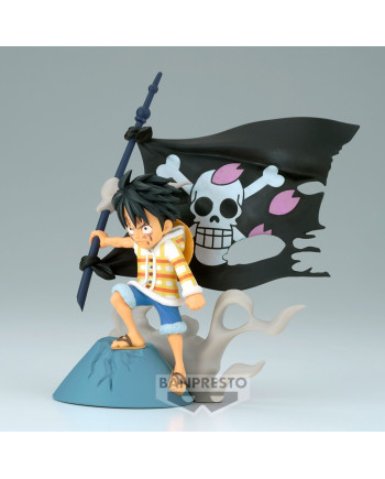 ONE PIECE - Monkey D. Luffy - Figure WCF-Log Stories 8cm