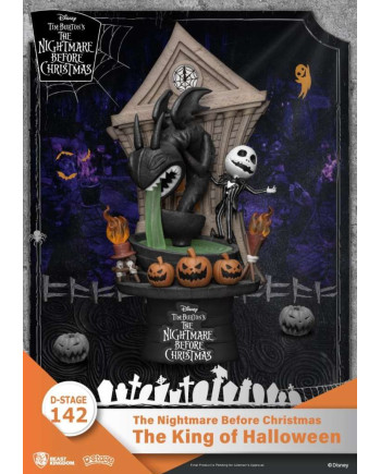 NIGHTMARE BEFORE CHRISTMAS - King Of Halloween - Diorama D-Stage 15cm