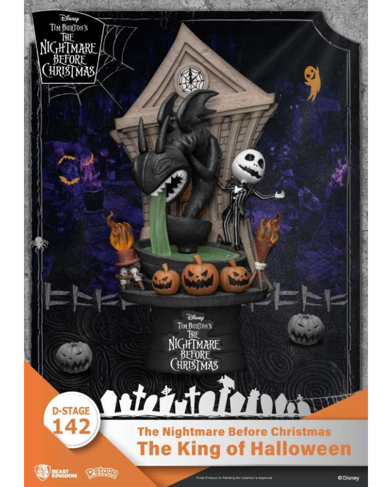 NIGHTMARE BEFORE CHRISTMAS - King Of Halloween - Diorama D-Stage 15cm