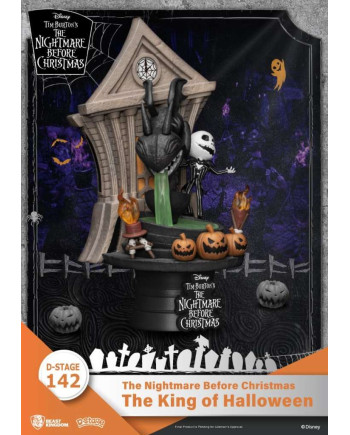 NIGHTMARE BEFORE CHRISTMAS - King Of Halloween - Diorama D-Stage 15cm