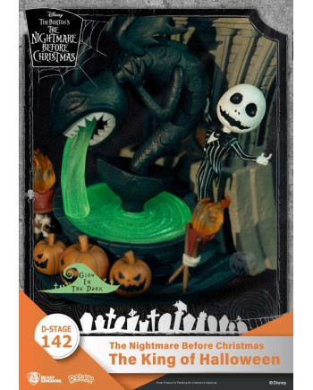 NIGHTMARE BEFORE CHRISTMAS - King Of Halloween - Diorama D-Stage 15cm