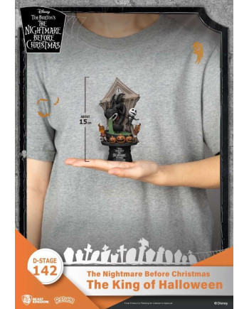NIGHTMARE BEFORE CHRISTMAS - King Of Halloween - Diorama D-Stage 15cm