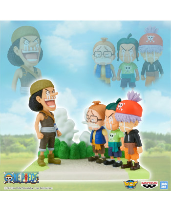 ONE PIECE - Usopp Pirates - Figure WCF-Log Stories 7cm