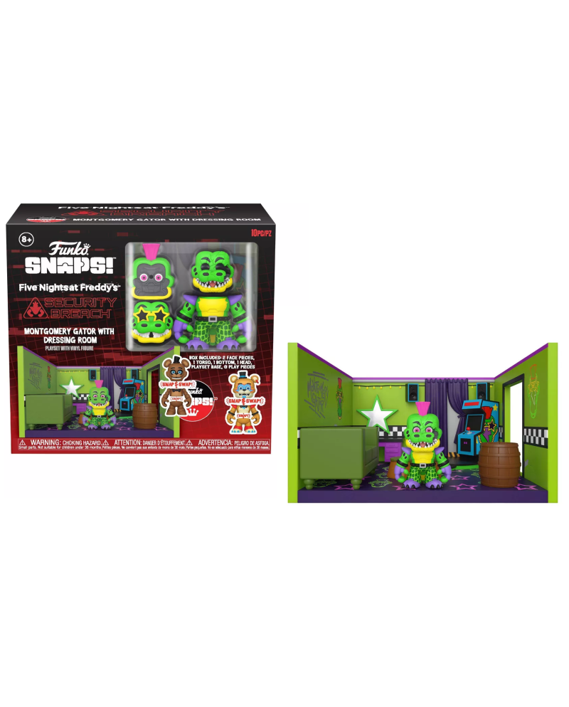 FNAF - Gator's Room - Snap Playset Funko