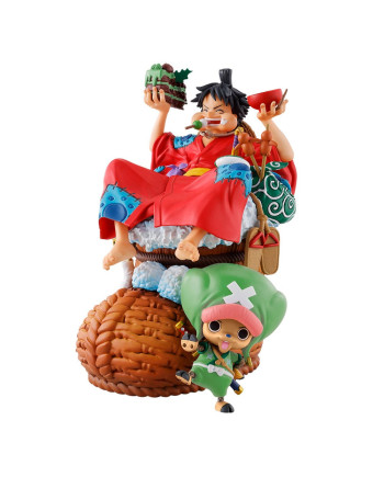 ONE PIECE - Logbox Re Birth Vol. 1 - Statue Petitrama DX 11cm