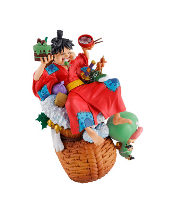 ONE PIECE - Logbox Re Birth Vol. 1 - Statue Petitrama DX 11cm