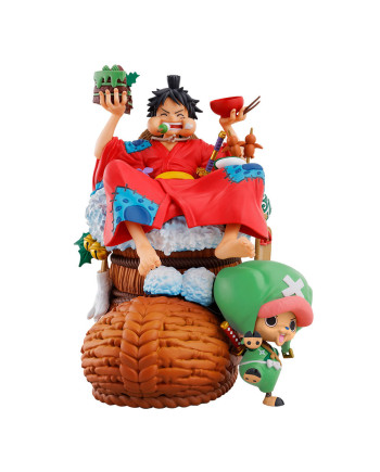 ONE PIECE - Logbox Re Birth Vol. 1 - Statue Petitrama DX 11cm