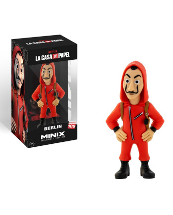 MONEY HEIST - Berlin with Mask - Figure Minix 12cm